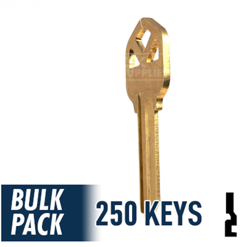 250 Pack KW1 Residential-Commercial Key JMA USA
