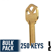 250 Pack KW1 Residential-Commercial Key JMA USA
