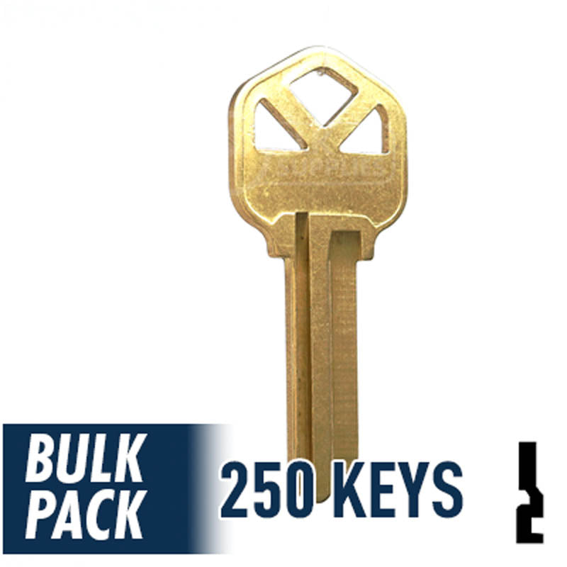 250 Pack KW1 Residential-Commercial Key JMA USA