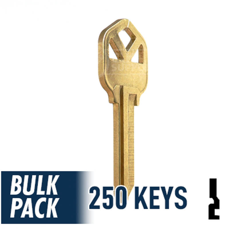 250 Pack KW1 Residential-Commercial Key JMA USA