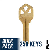 250 Pack KW1 Residential-Commercial Key JMA USA