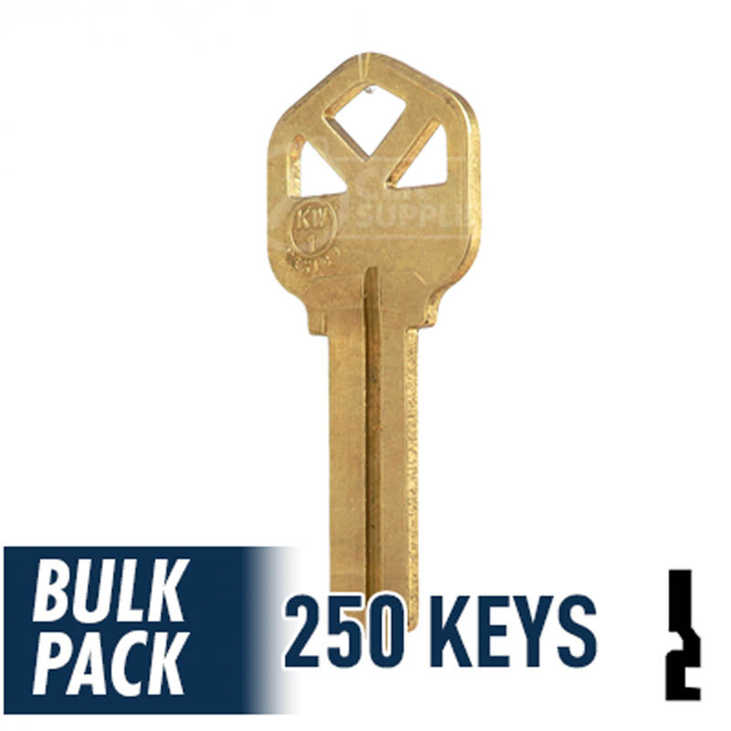 250 Pack KW1 Residential-Commercial Key JMA USA