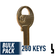 250 Pack M1 Residential-Commercial Key JMA USA