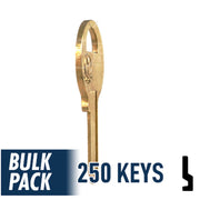 250 Pack M1 Residential-Commercial Key JMA USA