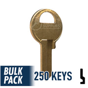 250 Pack M1 Residential-Commercial Key JMA USA