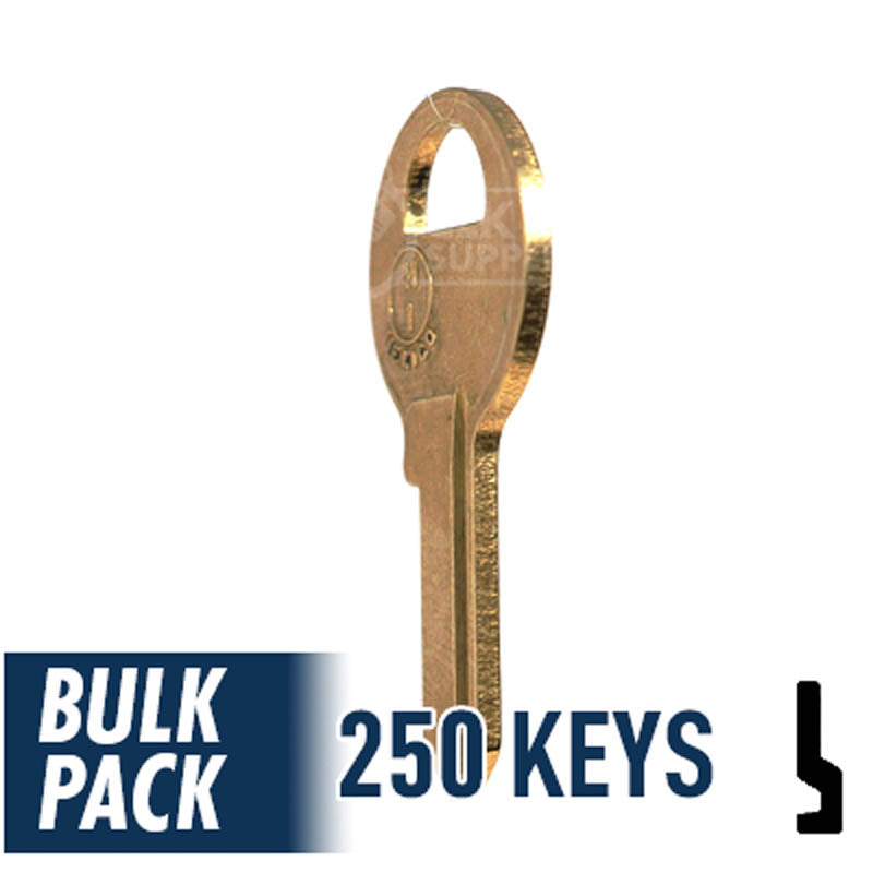 250 Pack M1 Residential-Commercial Key JMA USA