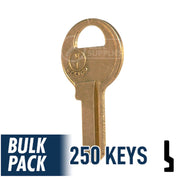 250 Pack M1 Residential-Commercial Key JMA USA