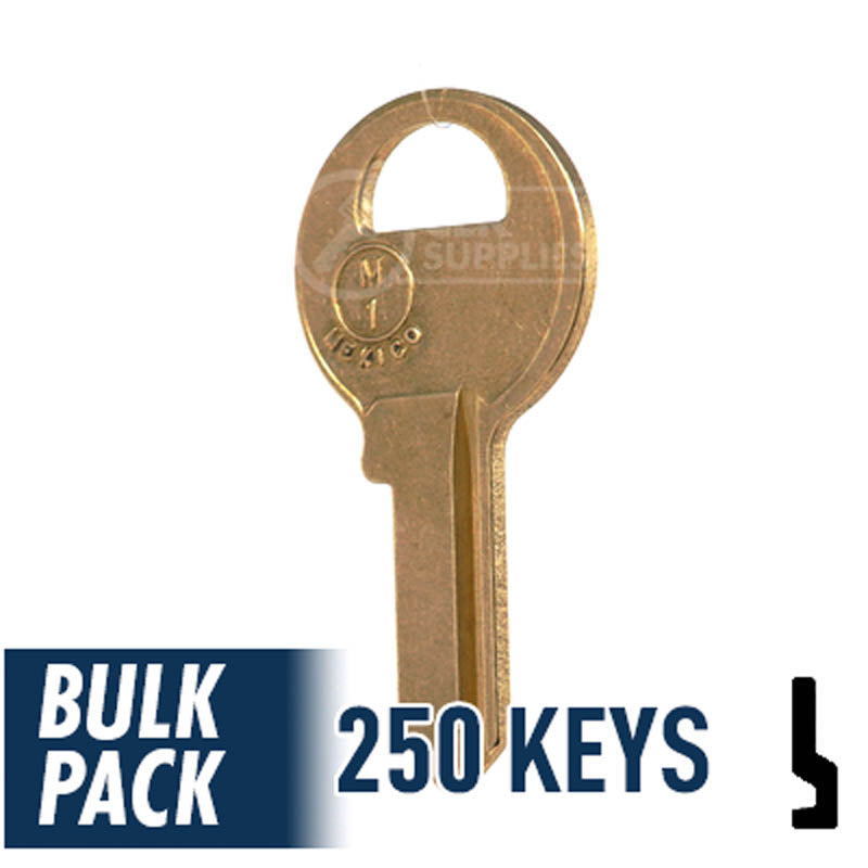 250 Pack M1 Residential-Commercial Key JMA USA