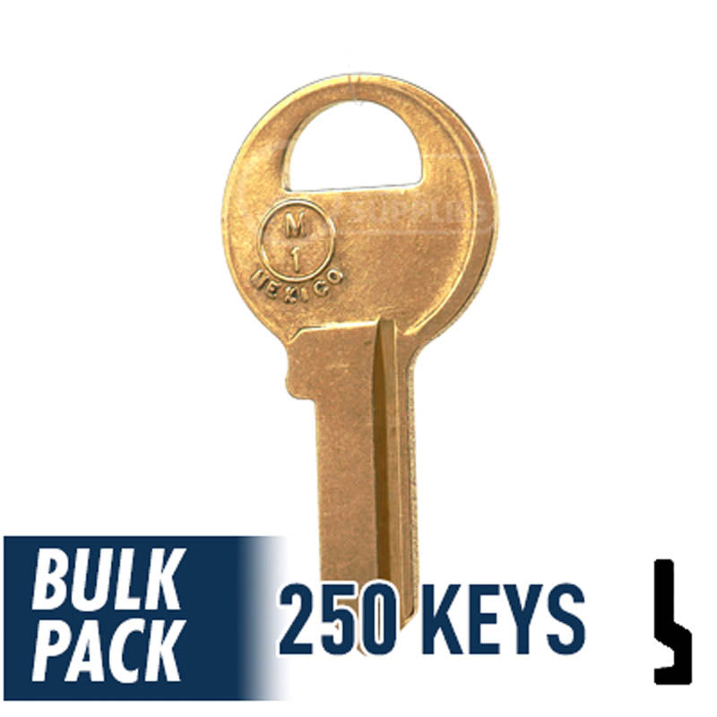 250 Pack M1 Residential-Commercial Key JMA USA