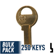 250 Pack M1 Residential-Commercial Key JMA USA