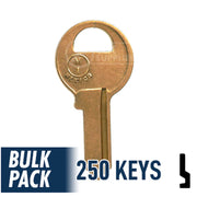 250 Pack M1 Residential-Commercial Key JMA USA