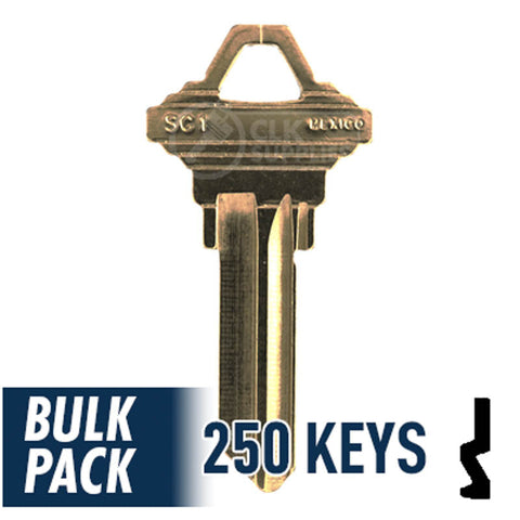 250 Pack SC1 Residential-Commercial Key JMA USA