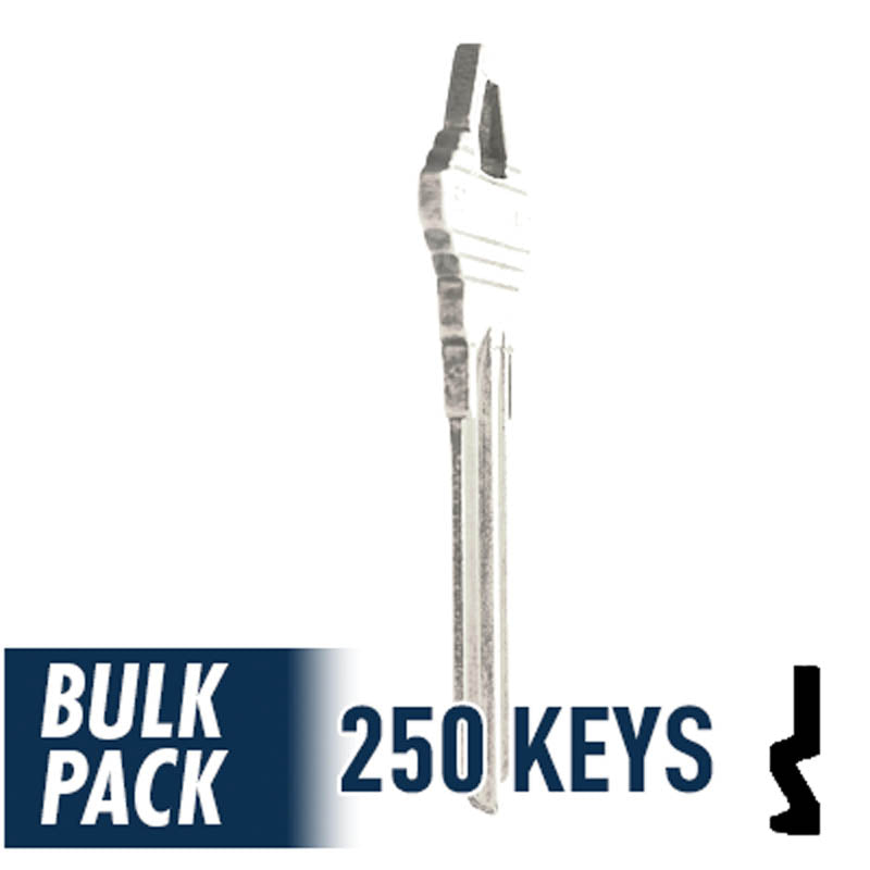 250 Pack SC1 ( Nickel Plated ) Residential-Commercial Key JMA USA