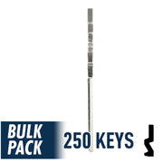 250 Pack SC1 ( Nickel Plated ) Residential-Commercial Key JMA USA