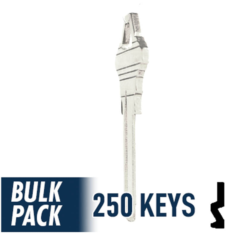 250 Pack SC1 ( Nickel Plated ) Residential-Commercial Key JMA USA