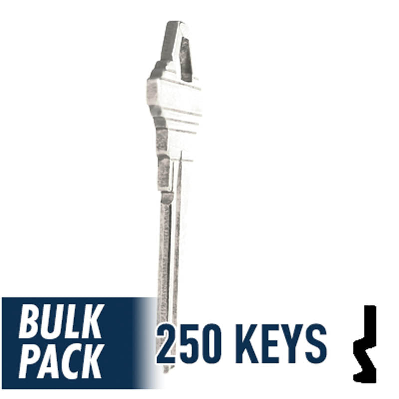 250 Pack SC1 ( Nickel Plated ) Residential-Commercial Key JMA USA