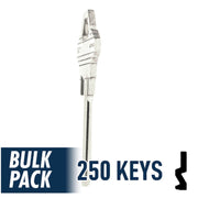 250 Pack SC1 ( Nickel Plated ) Residential-Commercial Key JMA USA