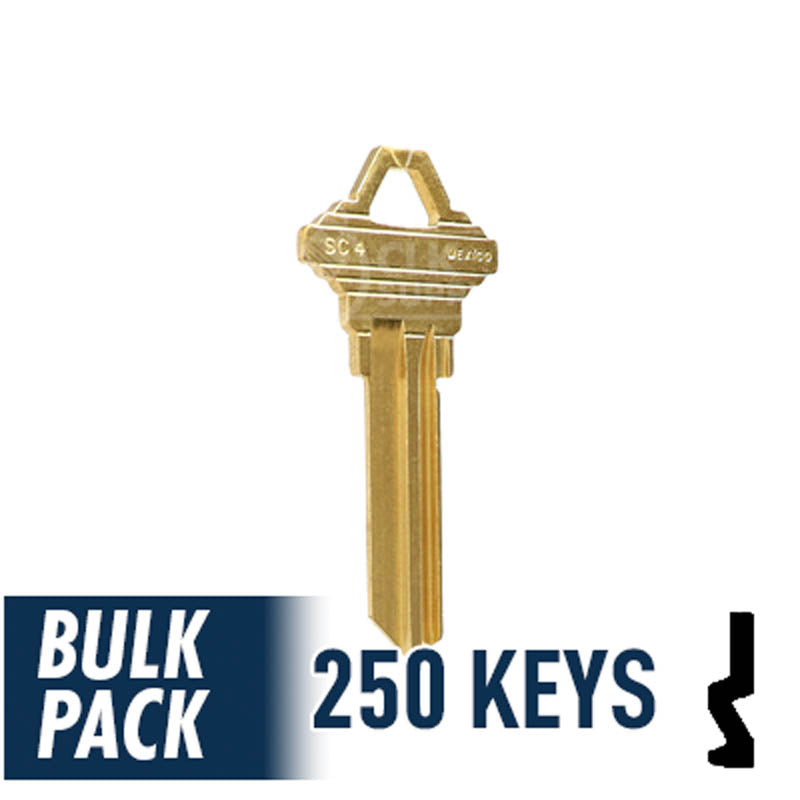 250 Pack SC4 Residential-Commercial Key JMA USA