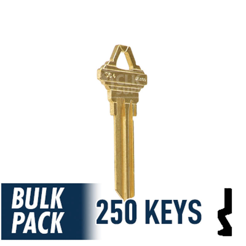 250 Pack SC4 Residential-Commercial Key JMA USA