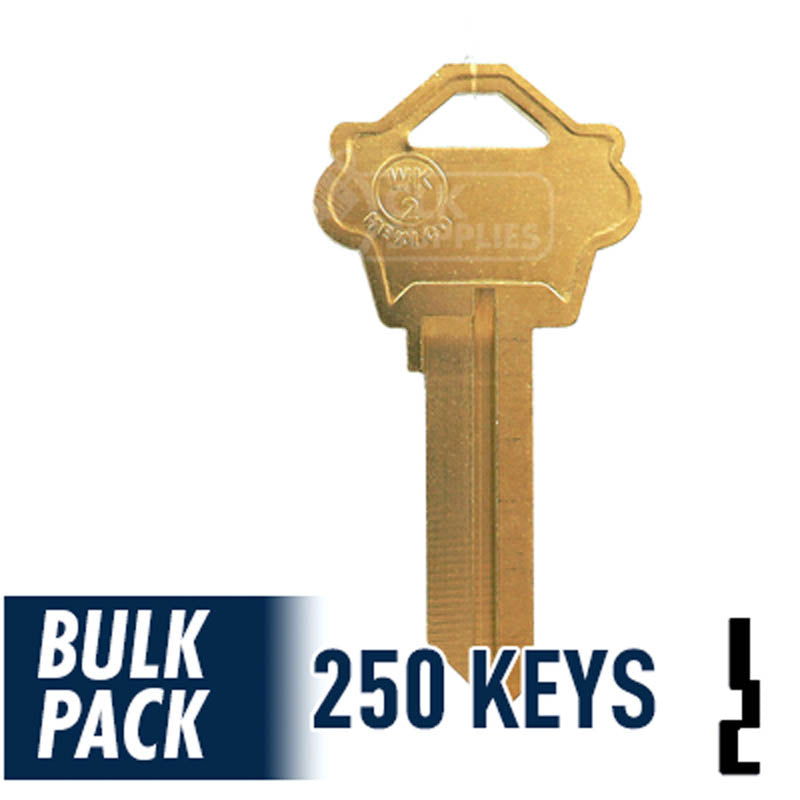 250 Pack WK2 Residential-Commercial Key JMA USA