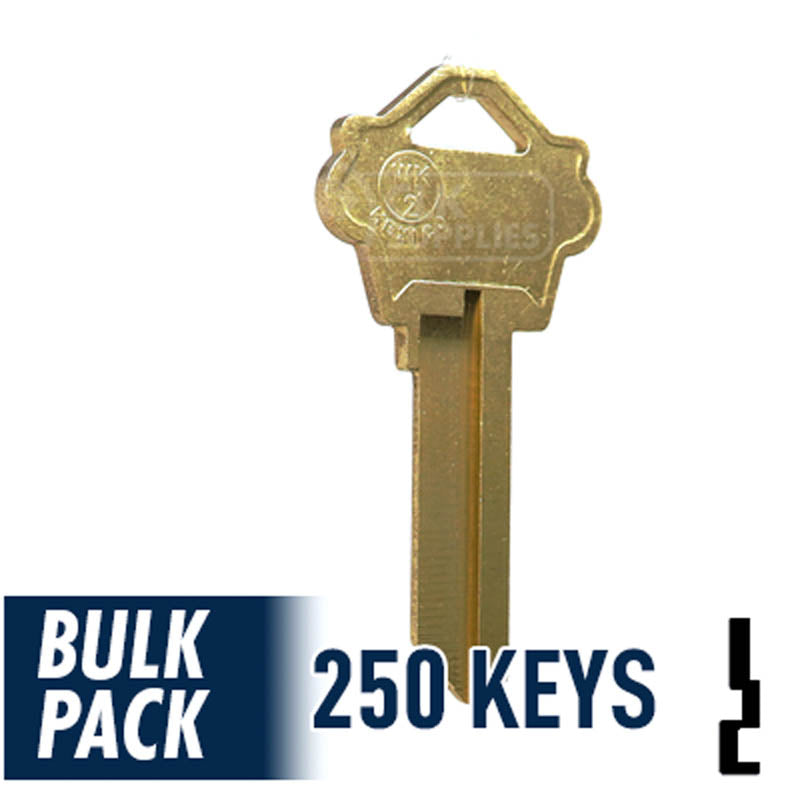 250 Pack WK2 Residential-Commercial Key JMA USA