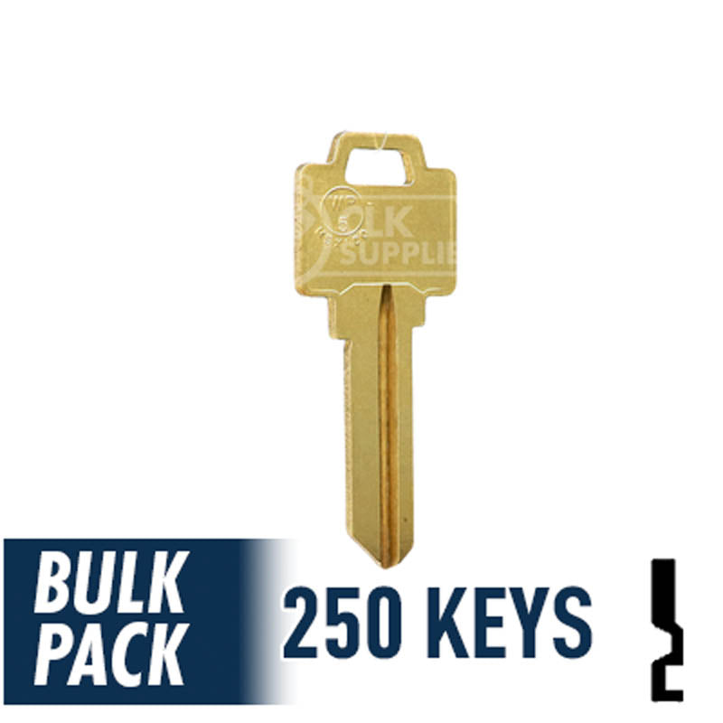 250 Pack WR5 Residential-Commercial Key JMA USA