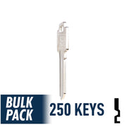 250 Pack WR5 ( Nickel Plated ) Residential-Commercial Key JMA USA