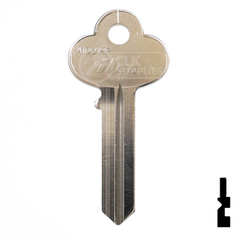 A1001HP Corbin Key Residential-Commercial Key Ilco