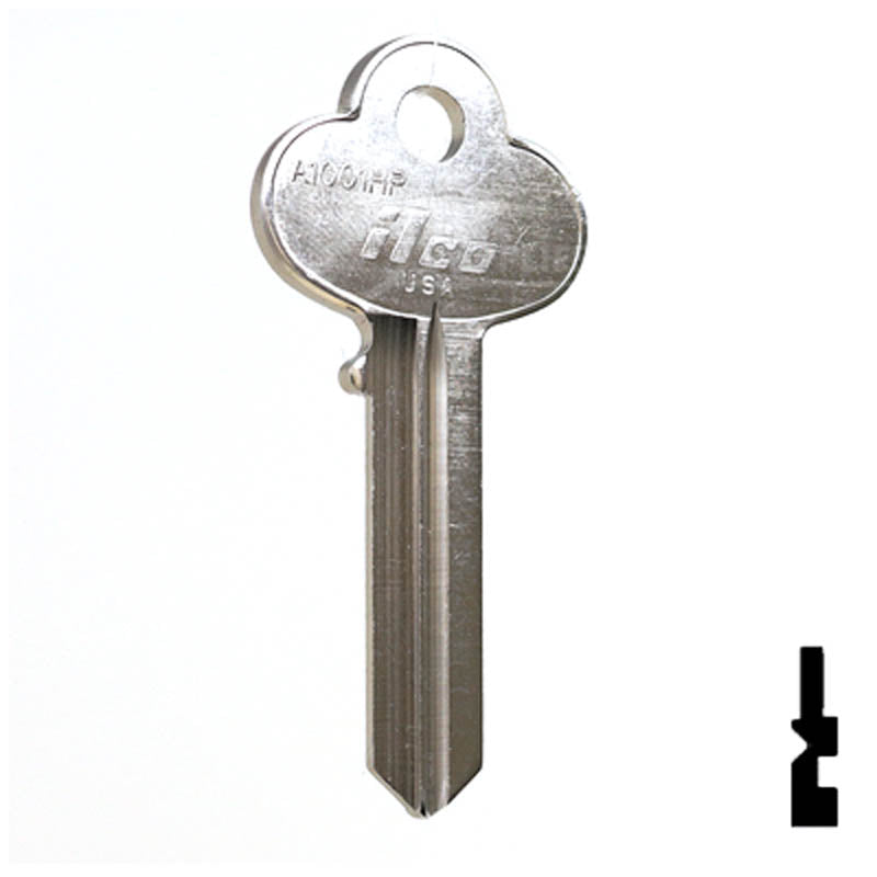 A1001HP Corbin Key Residential-Commercial Key Ilco