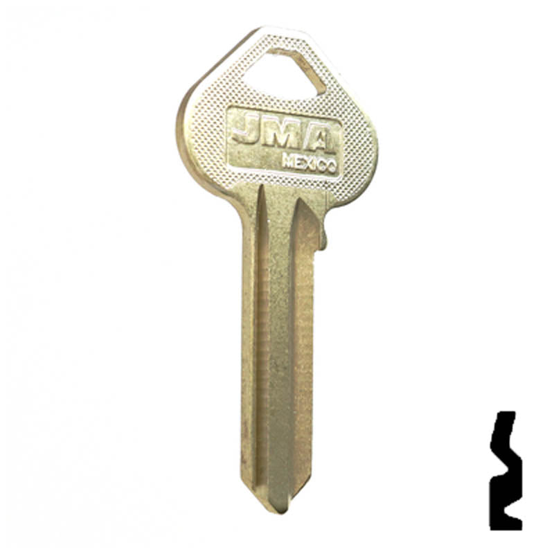 A1011-L4, RU101 Corbin Russwin Key Residential-Commercial Key JMA USA