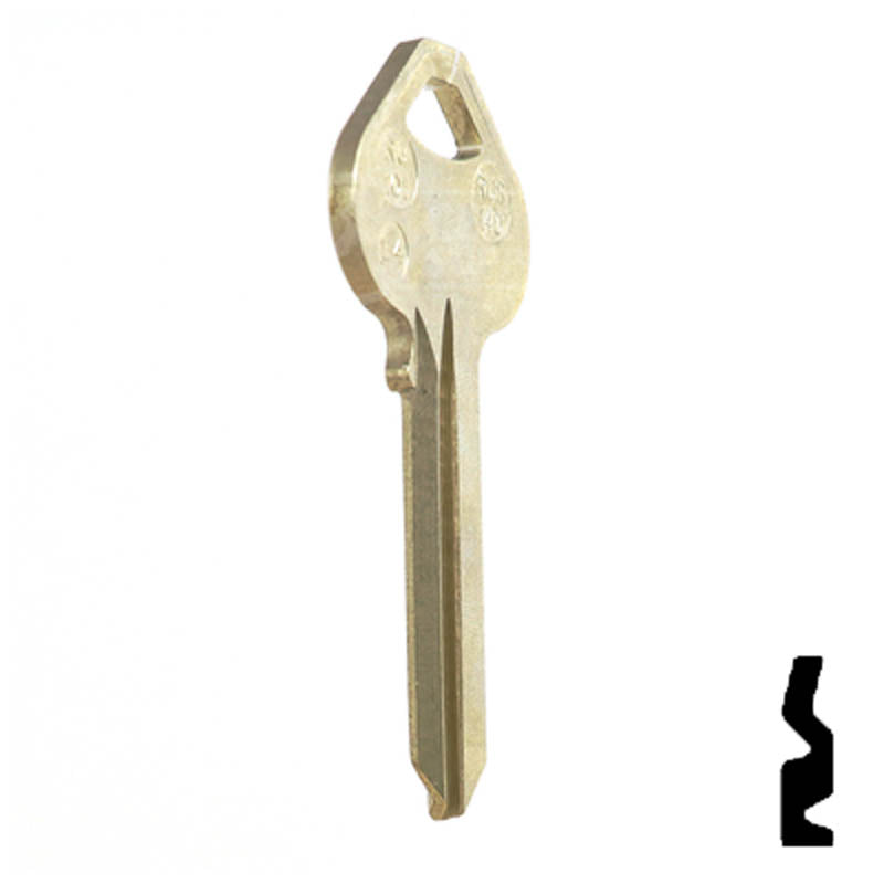 A1011-L4, RU101 Corbin Russwin Key Residential-Commercial Key JMA USA