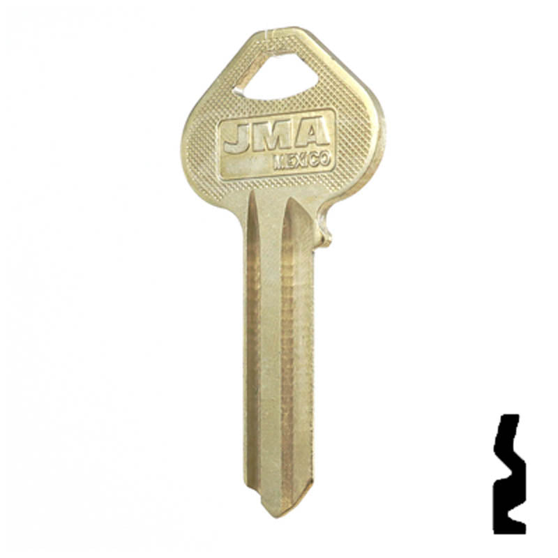 A1011-L4, RU101 Corbin Russwin Key Residential-Commercial Key JMA USA