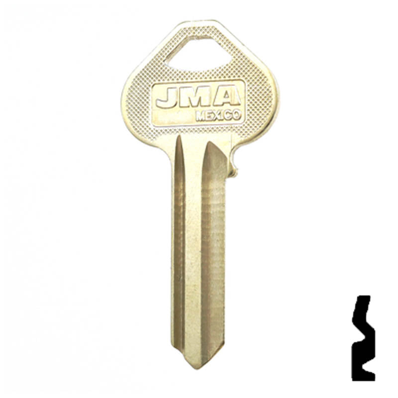 A1011-L4, RU101 Corbin Russwin Key Residential-Commercial Key JMA USA