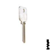 A1638 Medeco 6 pin Biaxial G3 Key Residential-Commercial Key Ilco