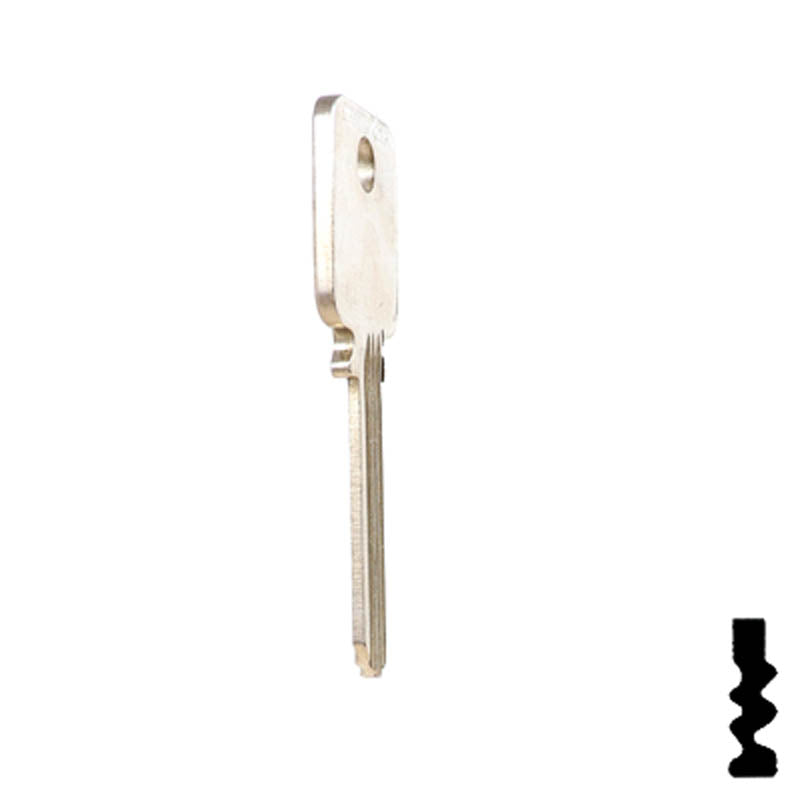 A1638 Medeco 6 pin Biaxial G3 Key Residential-Commercial Key Ilco