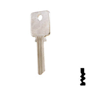 A1638 Medeco 6 pin Biaxial G3 Key Residential-Commercial Key Ilco