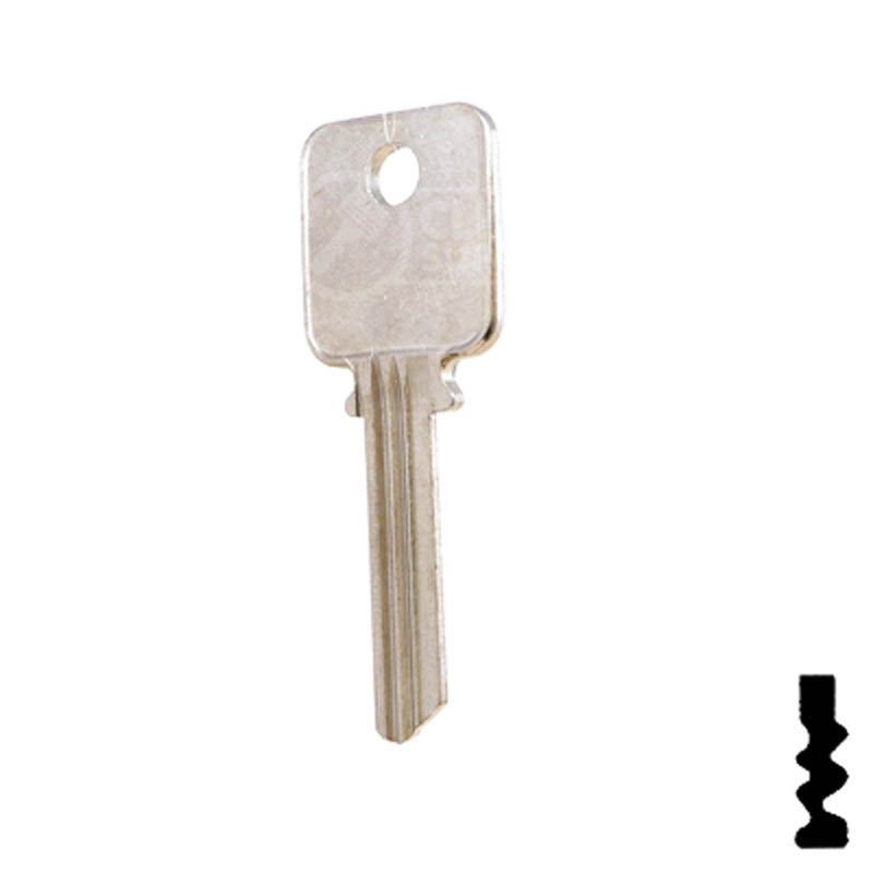 A1638 Medeco 6 pin Biaxial G3 Key Residential-Commercial Key Ilco