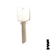 A1638 Medeco 6 pin Biaxial G3 Key Residential-Commercial Key Ilco