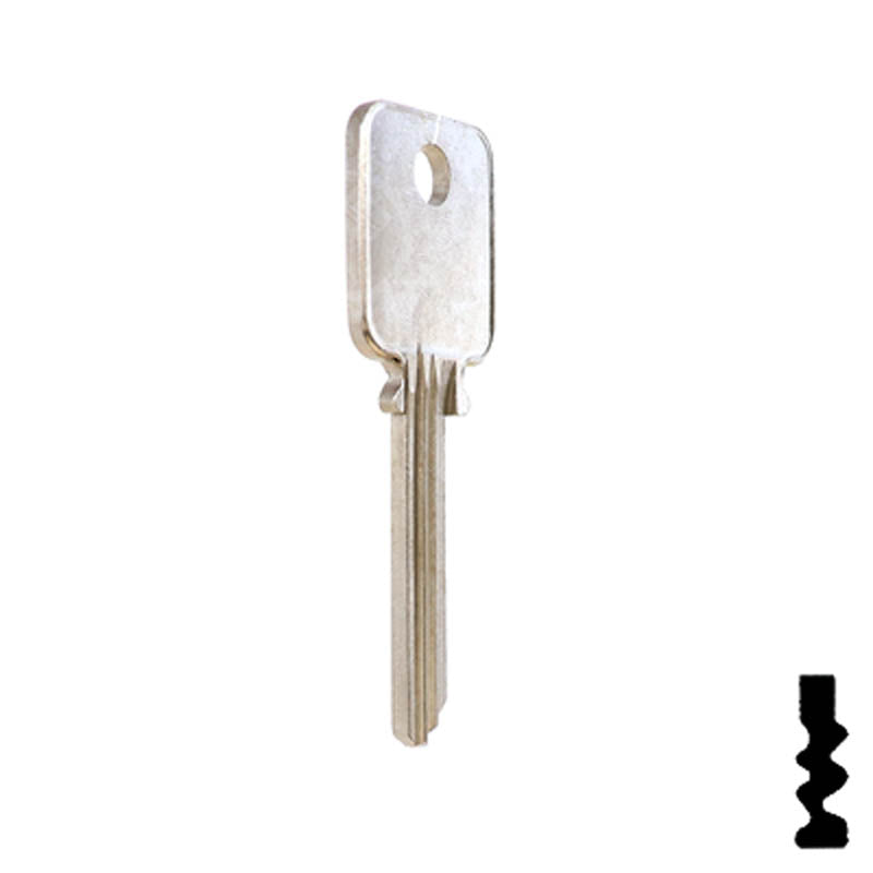 A1638 Medeco 6 pin Biaxial G3 Key Residential-Commercial Key Ilco