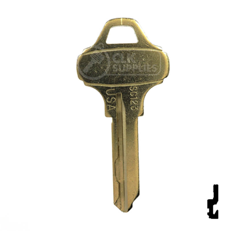 C123 CONTROL  Key for Schlage Everest Residential-Commercial Key JMA USA