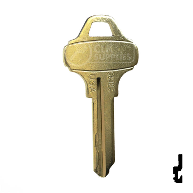 C123 CONTROL  Key for Schlage Everest Residential-Commercial Key JMA USA