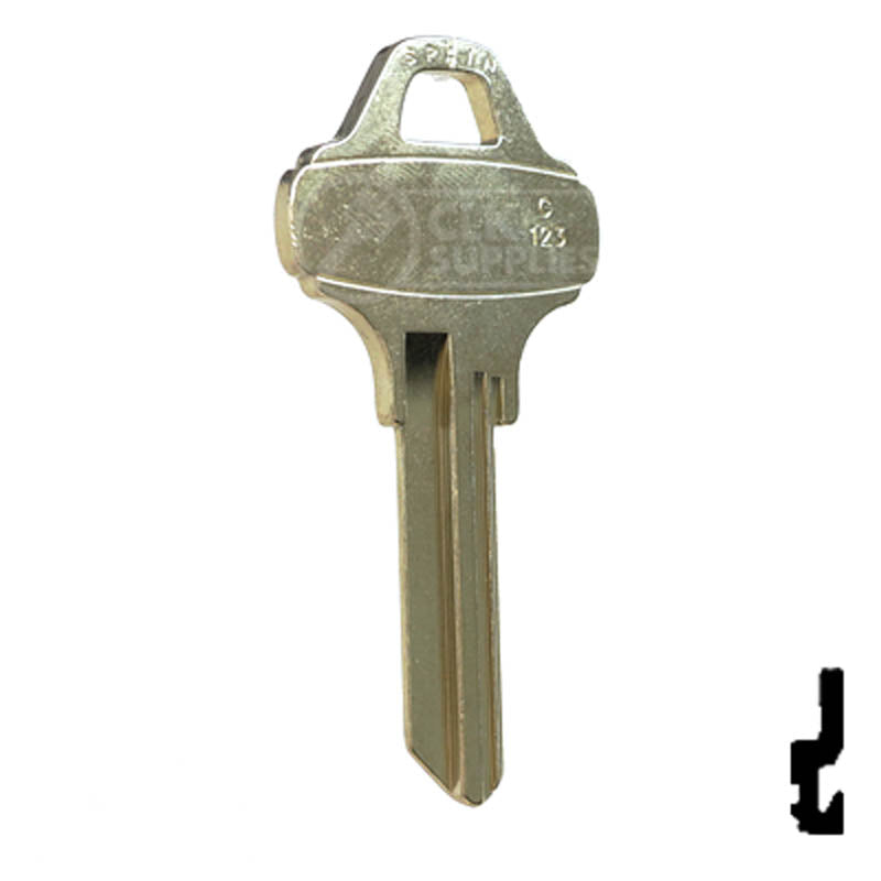 C123 Schlage Everest Key by JMA Residential-Commercial Key JMA USA