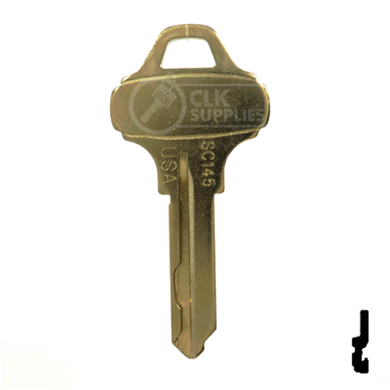C145 CONTROL Key for Schlage Everest Residential-Commercial Key JMA USA