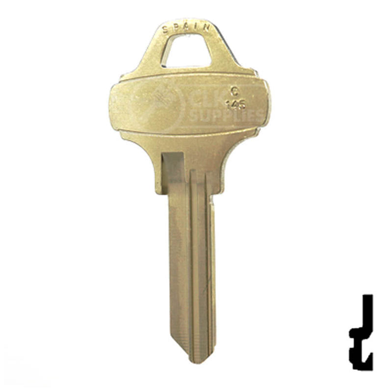 Uncut Key Blank | Schlage Everest | C145