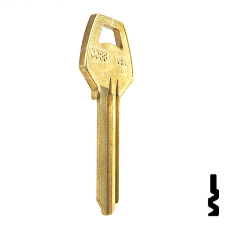 CO88, A1001EH Corbin Key Residential-Commercial Key JMA USA