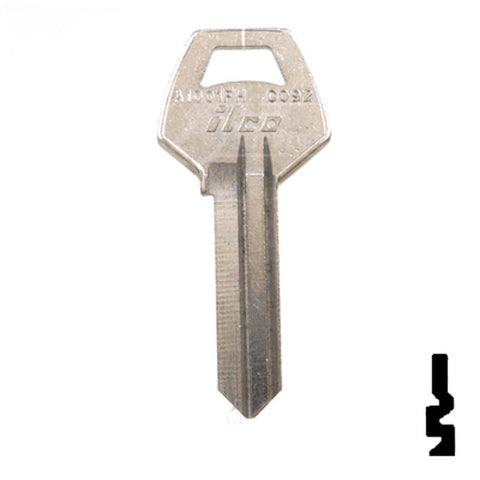 CO92, A1001FH Corbin Key Residential-Commercial Key Ilco