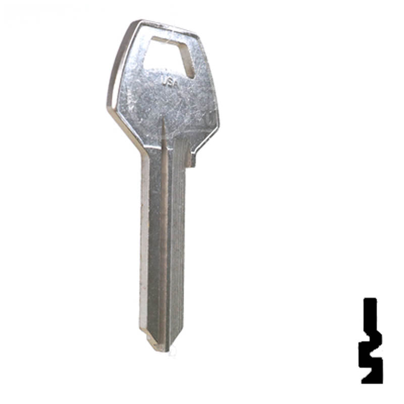 CO92, A1001FH Corbin Key Residential-Commercial Key Ilco