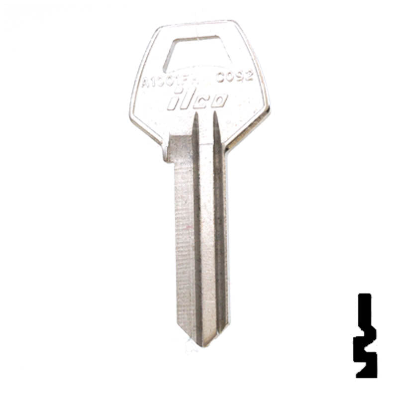 CO92, A1001FH Corbin Key Residential-Commercial Key Ilco