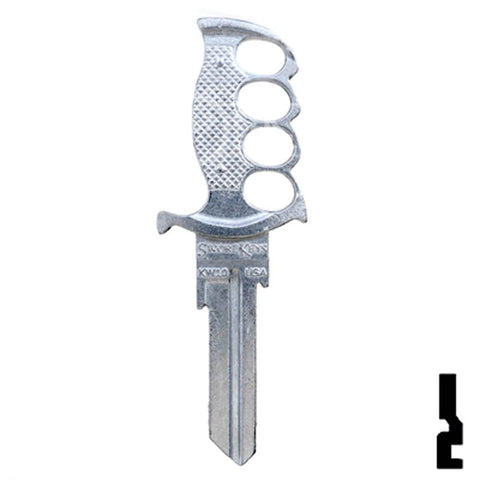 Forged - KNIFE- Kwikset Key Residential-Commercial Key Lucky Line