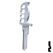 Forged - KNIFE- Kwikset Key Residential-Commercial Key Lucky Line